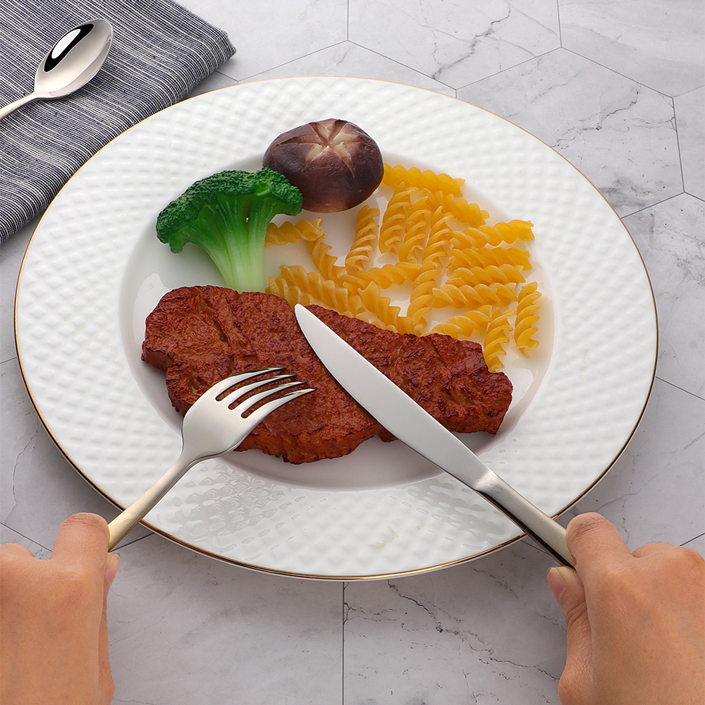 Rainbow Flatware Set Gold Cutl - Gold Plated Cutlery のレビューと価格