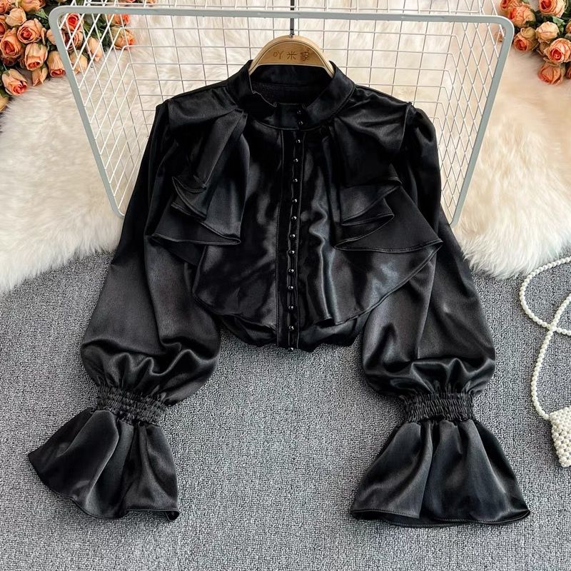 Luxury Ruffle Flared Sleeves B - Luxury Lifestyle Women のレビューと価格