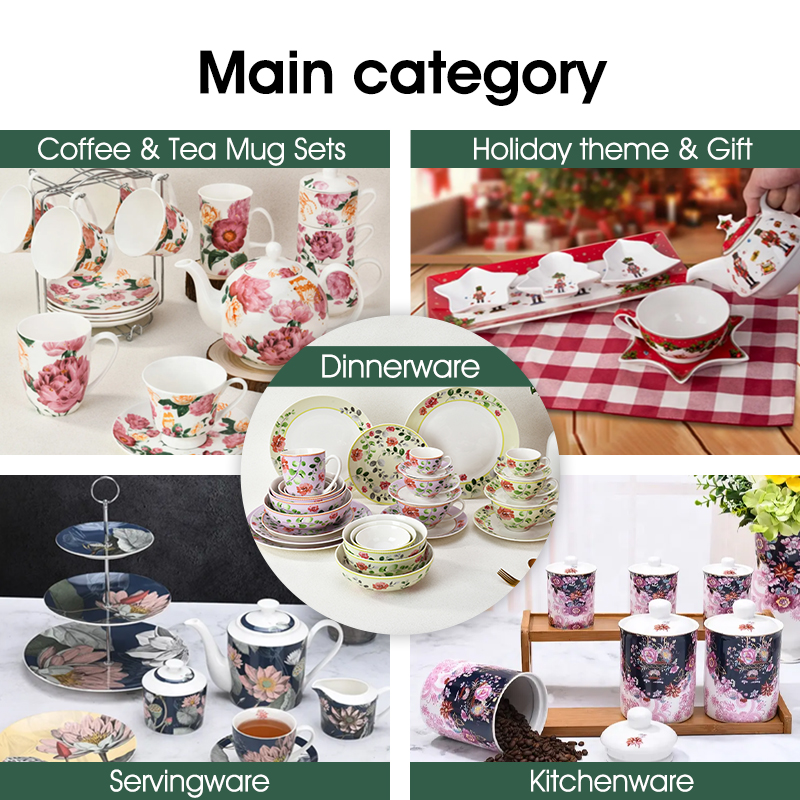 62 Pcs  Bone China Dinnerware  - Gold Plated Cutlery のレビューと価格