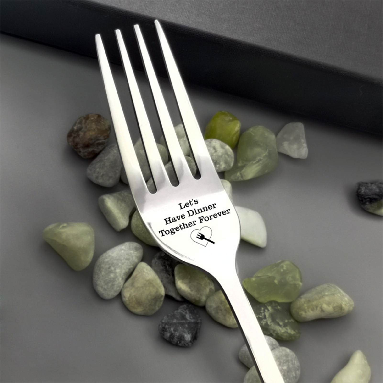 Engraved Fork-Best Gift For Hu - Gold Plated Cutlery のレビューと価格