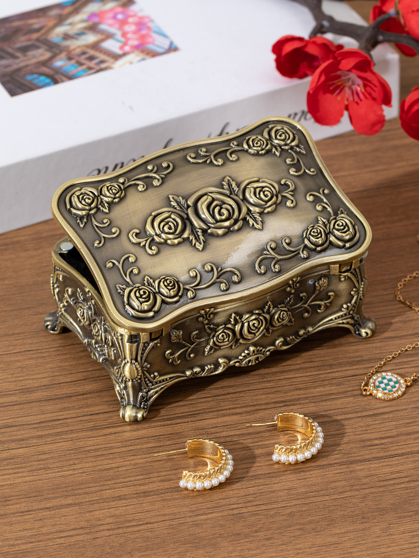 1Pc Vintage European-Style Zin - Luxury Lifestyle Jewelry のレビューと価格