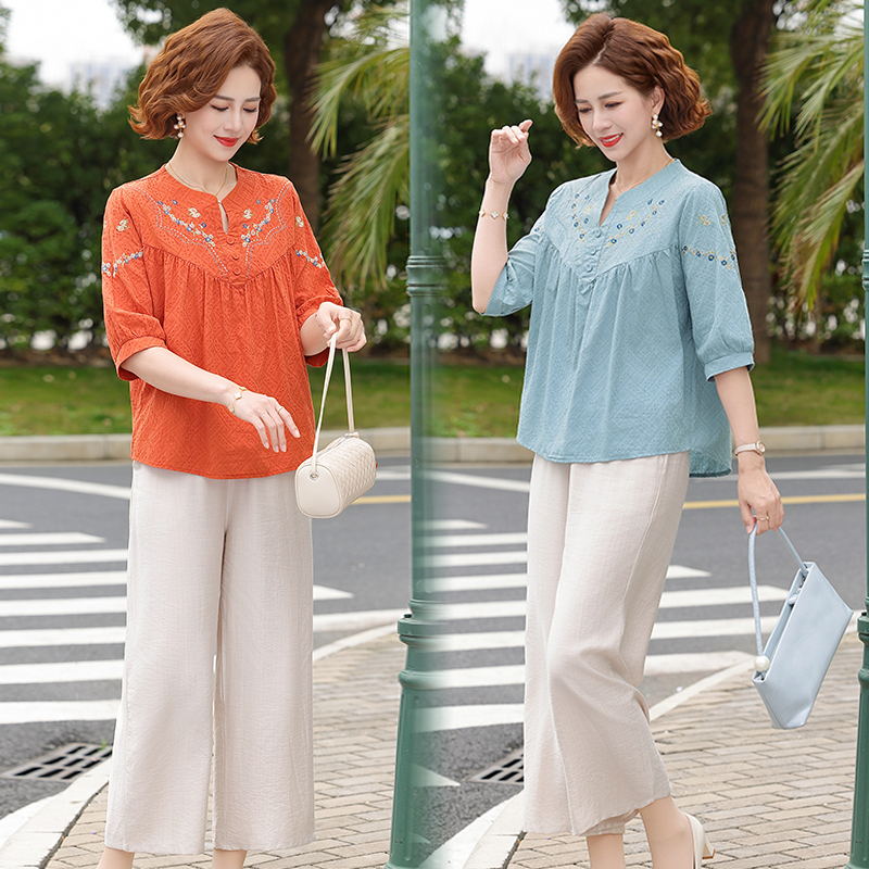 Cotton Embroidered Women's Set - Luxury Lifestyle Women のレビューと価格