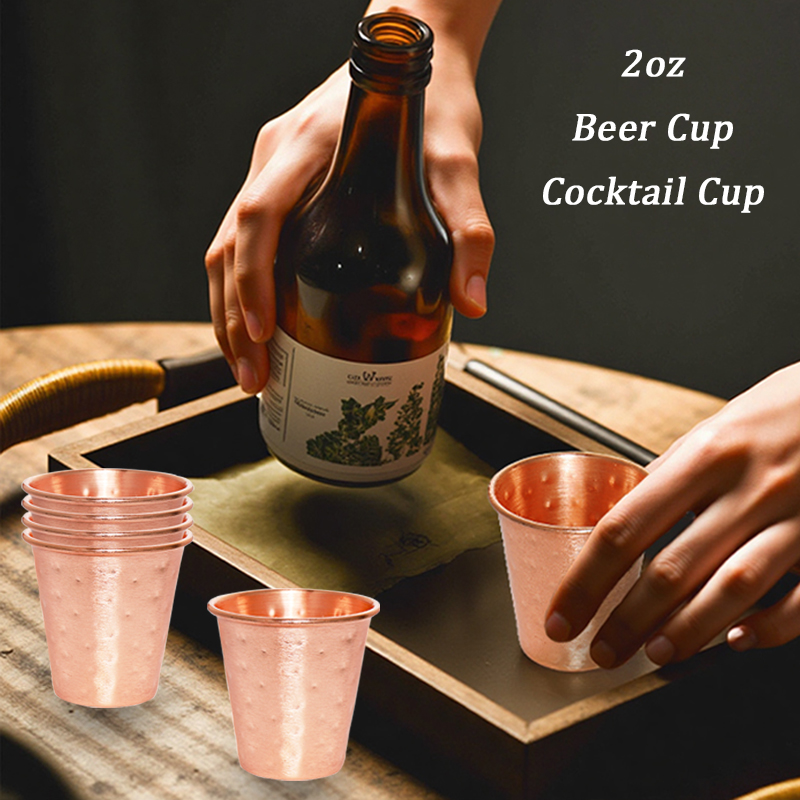 Set of 4/6 Copper Plating Beer - Copper Cocktail Mug のレビューと価格