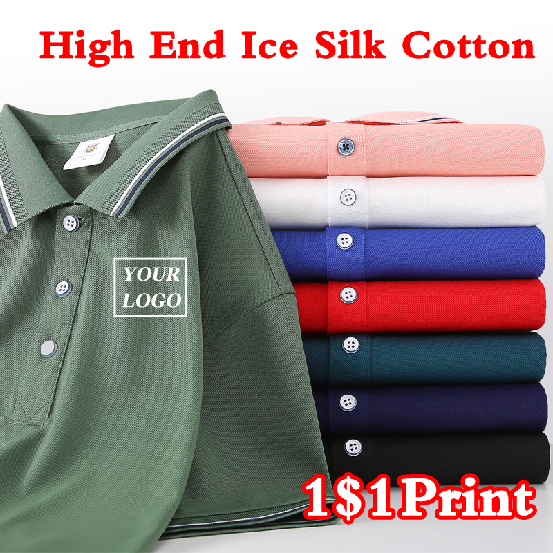 Customized LOGO Polo Shirt Men - Luxury Lifestyle Women のレビューと価格