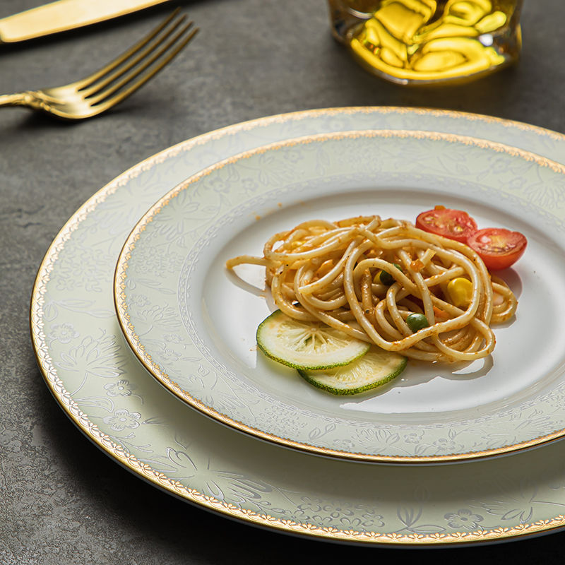 Creative Gold-plated Floral Bo - Gold Plated Cutlery のレビューと価格