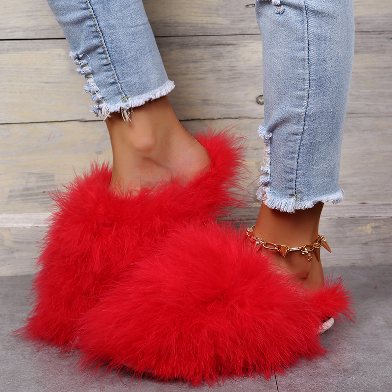 Women Luxury Fur Slippers 2025 - Luxury Lifestyle Shoes のレビューと価格