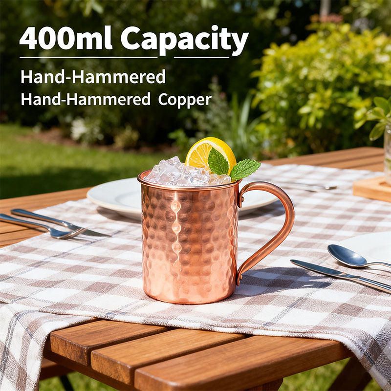 New 100% Copper Cups Pure Soli - Copper Cocktail Mug のレビューと価格