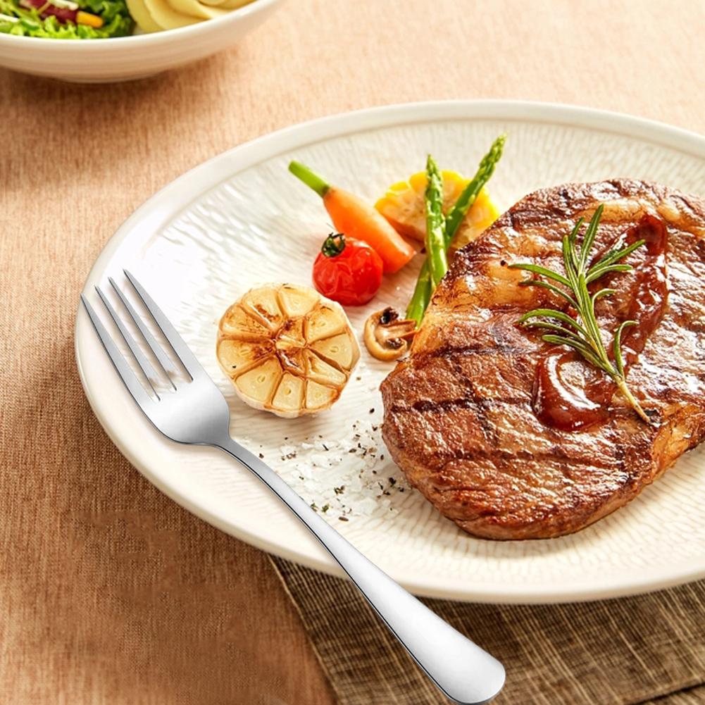 2/4/8pcs Stainless steel desse - Gold Plated Cutlery のレビューと価格
