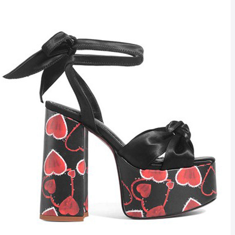 Love Heart Platform Open Toe L - Luxury Lifestyle Shoes のレビューと価格
