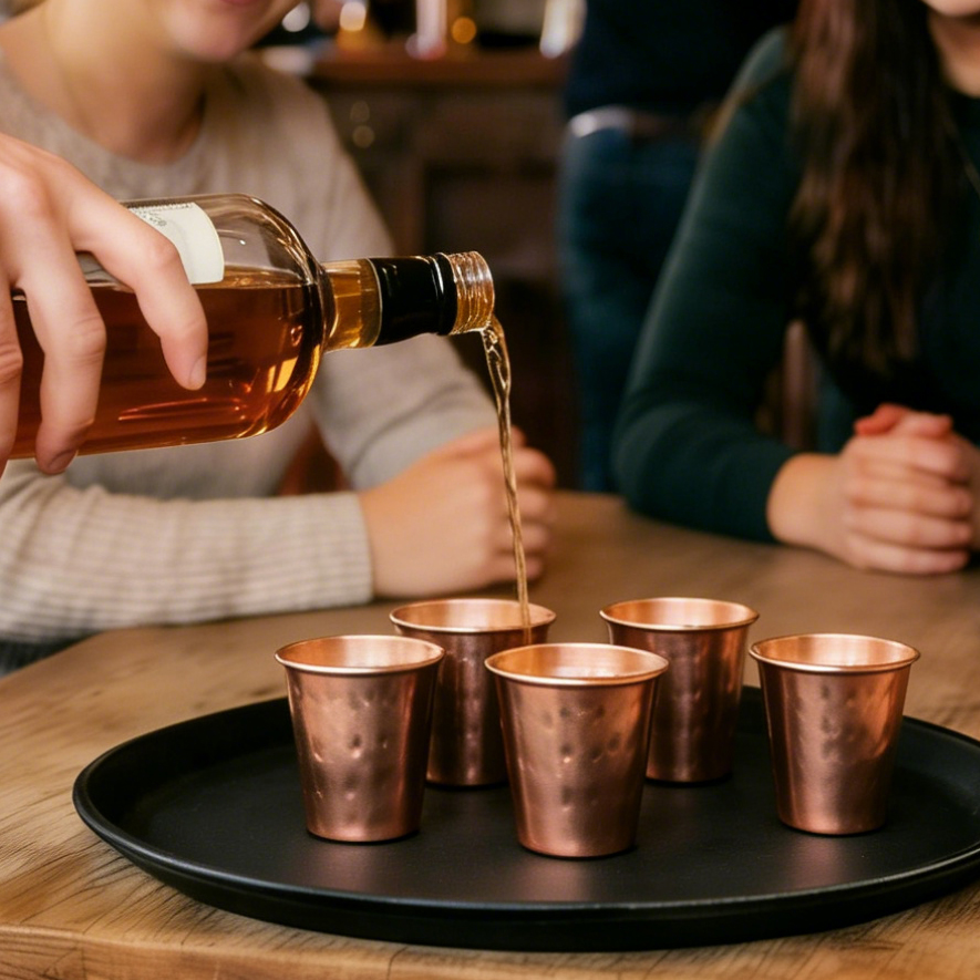 6cs 8Pcs New 100% Copper Cups  - Copper Cocktail Mug のレビューと価格