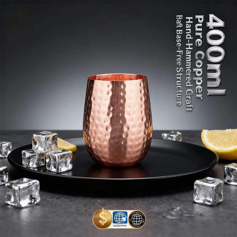 100% Copper Moscow Mule Mug Du - Copper Cocktail Mug のレビューと価格