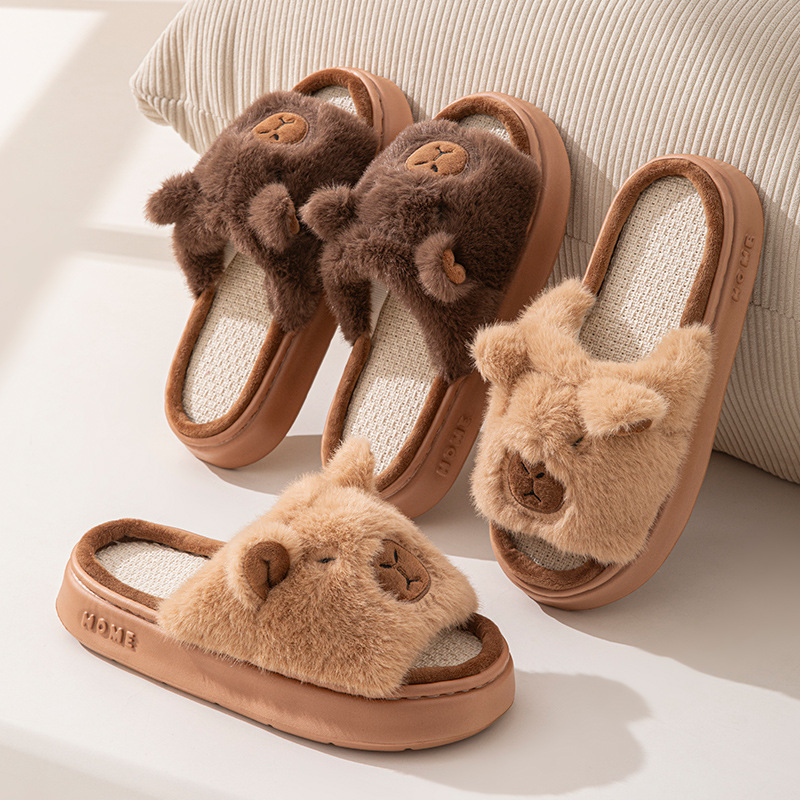 Hemp Cartoon Women's Slippers  - Luxury Lifestyle Shoes のレビューと価格