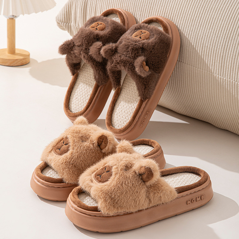 Hemp Cartoon Women's Slippers  - Luxury Lifestyle Shoes のレビューと価格