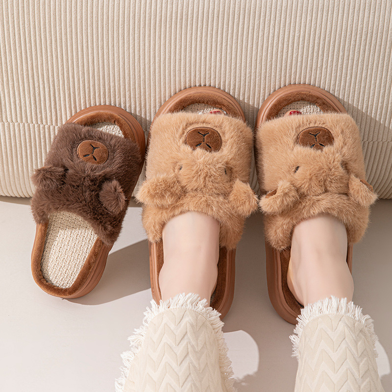 Hemp Cartoon Women's Slippers  - Luxury Lifestyle Shoes のレビューと価格