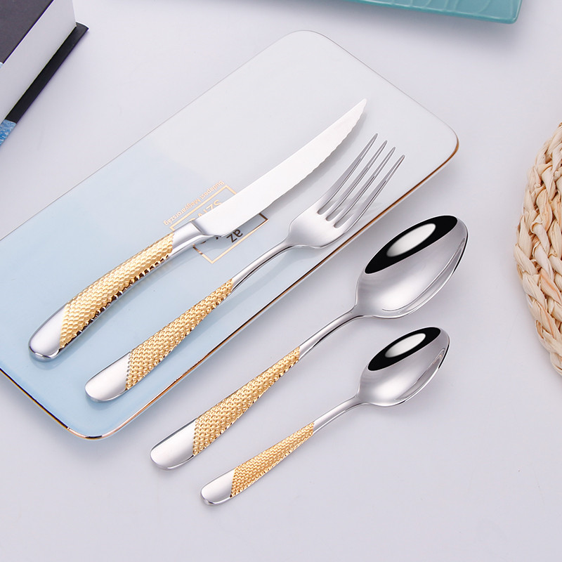 Full Tableware for Kitchen Cut - Gold Plated Cutlery のレビューと価格