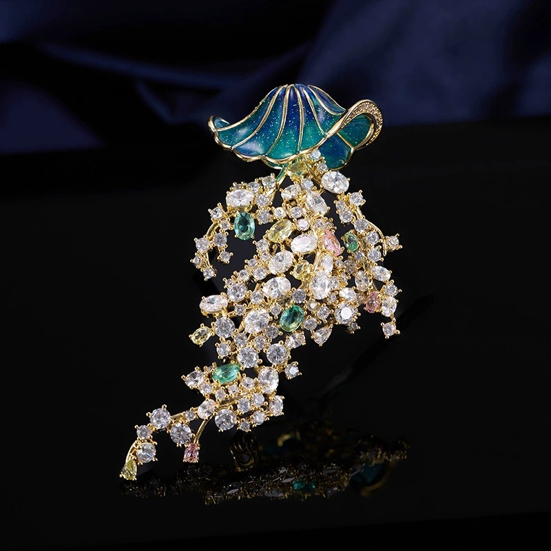 Marine life-encrusted zircon j - Luxury Lifestyle Jewelry のレビューと価格