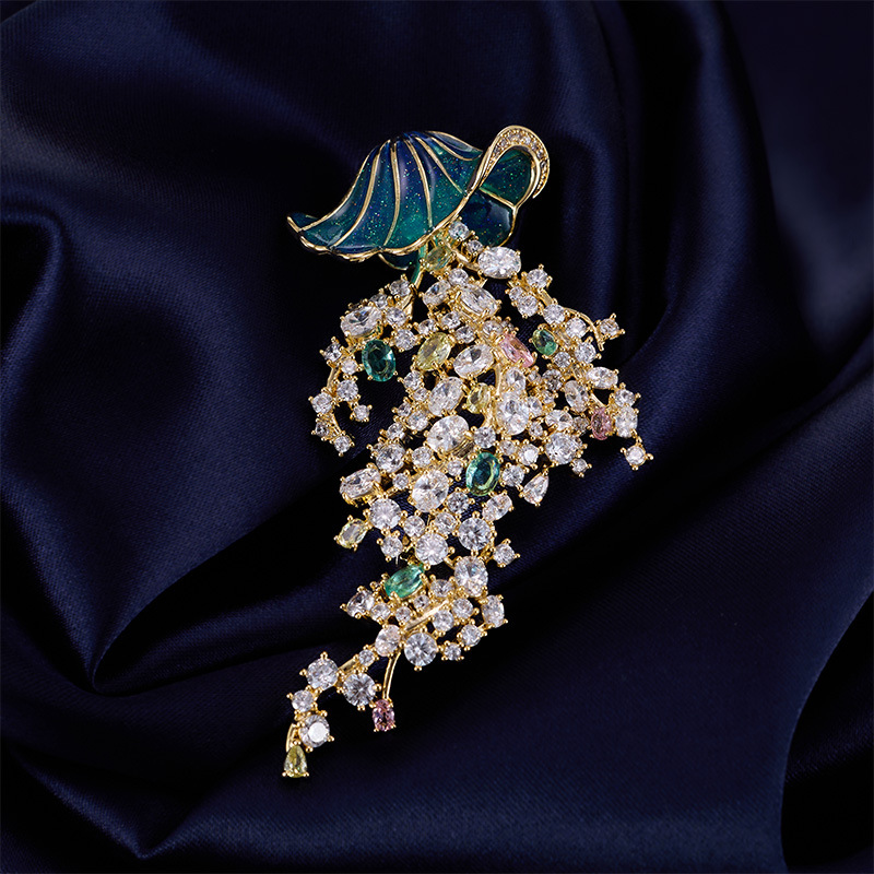 Marine life-encrusted zircon j - Luxury Lifestyle Jewelry のレビューと価格