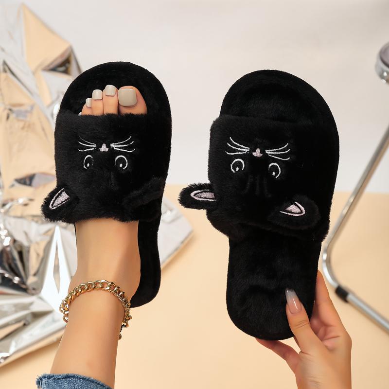 Casual Fluffy Women's Slippers - Luxury Lifestyle Shoes のレビューと価格