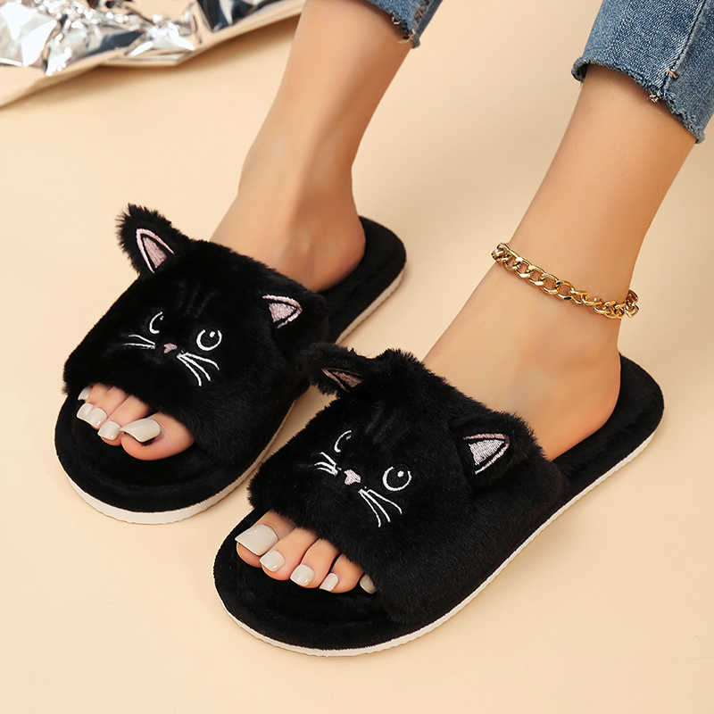 Casual Fluffy Women's Slippers - Luxury Lifestyle Shoes のレビューと価格
