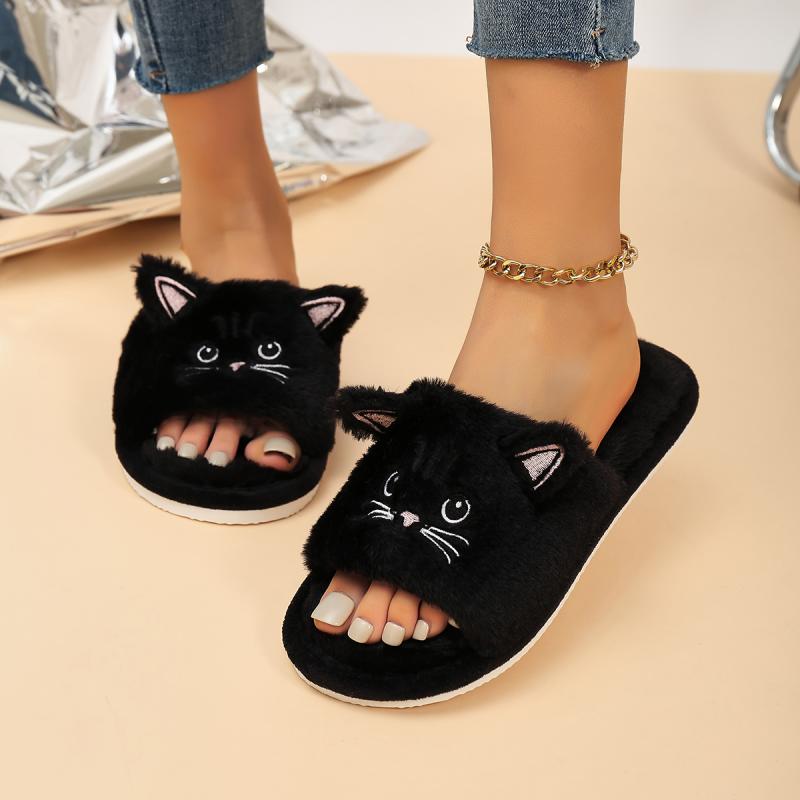 Casual Fluffy Women's Slippers - Luxury Lifestyle Shoes のレビューと価格