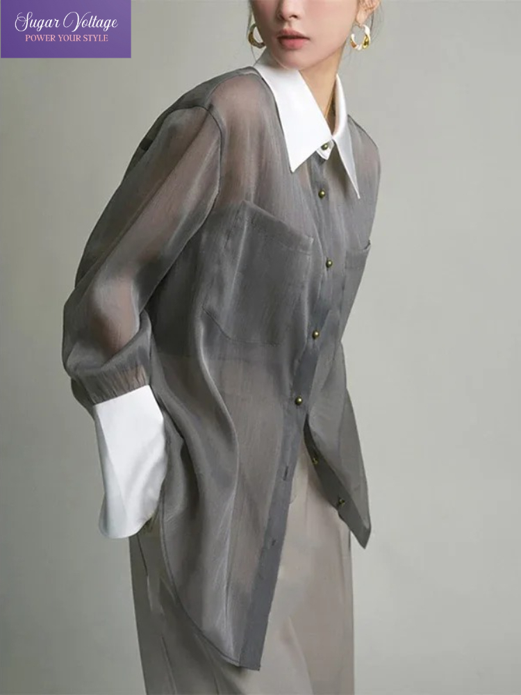 French Luxury Vintage Sheer Ch - Luxury Lifestyle Women のレビューと価格
