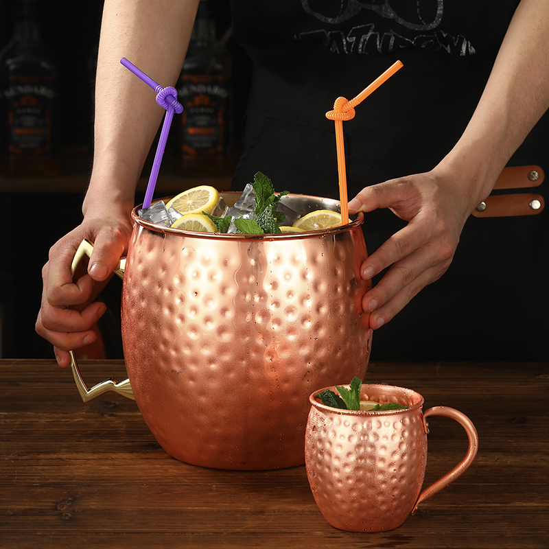 Giant Hammered Moscow Mule Mug - Copper Cocktail Mug のレビューと価格