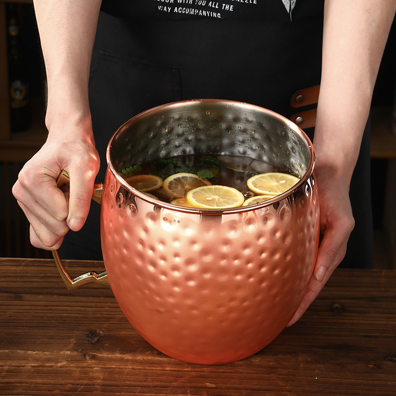 Giant Hammered Moscow Mule Mug - Copper Cocktail Mug のレビューと価格
