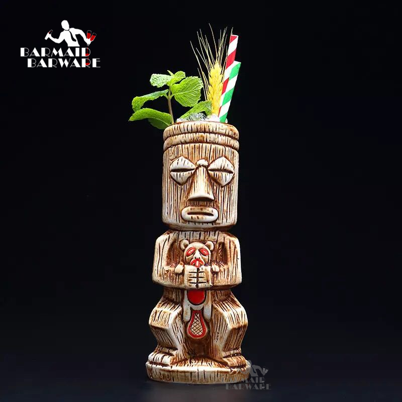 450ml Ceramic Tiki Mug Creativ - Copper Cocktail Mug のレビューと価格