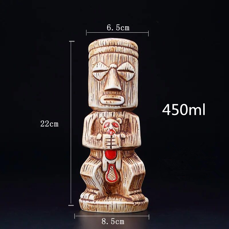 450ml Ceramic Tiki Mug Creativ - Copper Cocktail Mug のレビューと価格