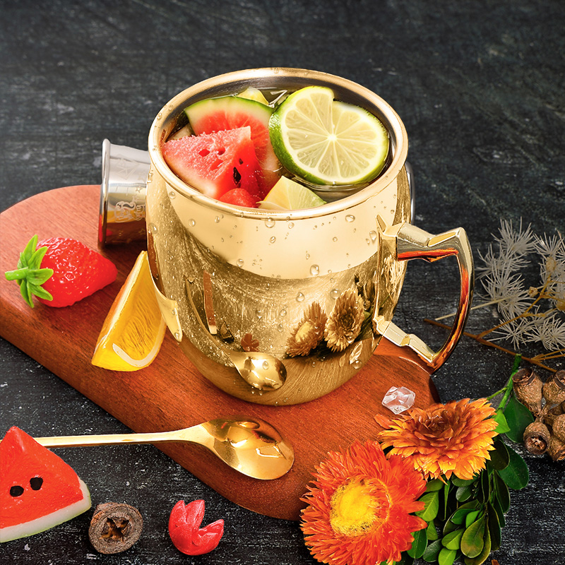 Moscow Mule Stainless Steel Mu - Copper Cocktail Mug のレビューと価格